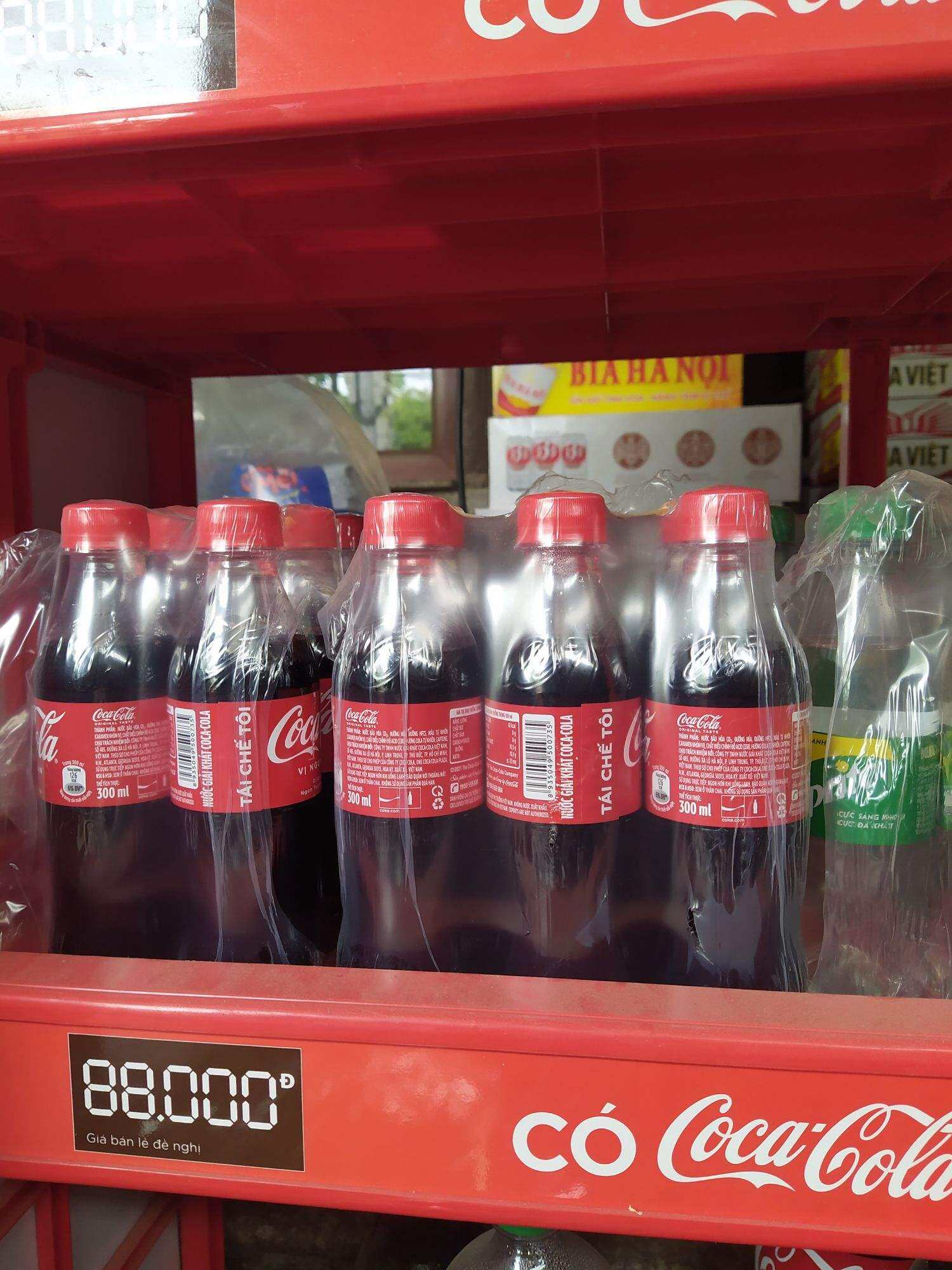 Coca nhí lốc 6 chai x 300ml