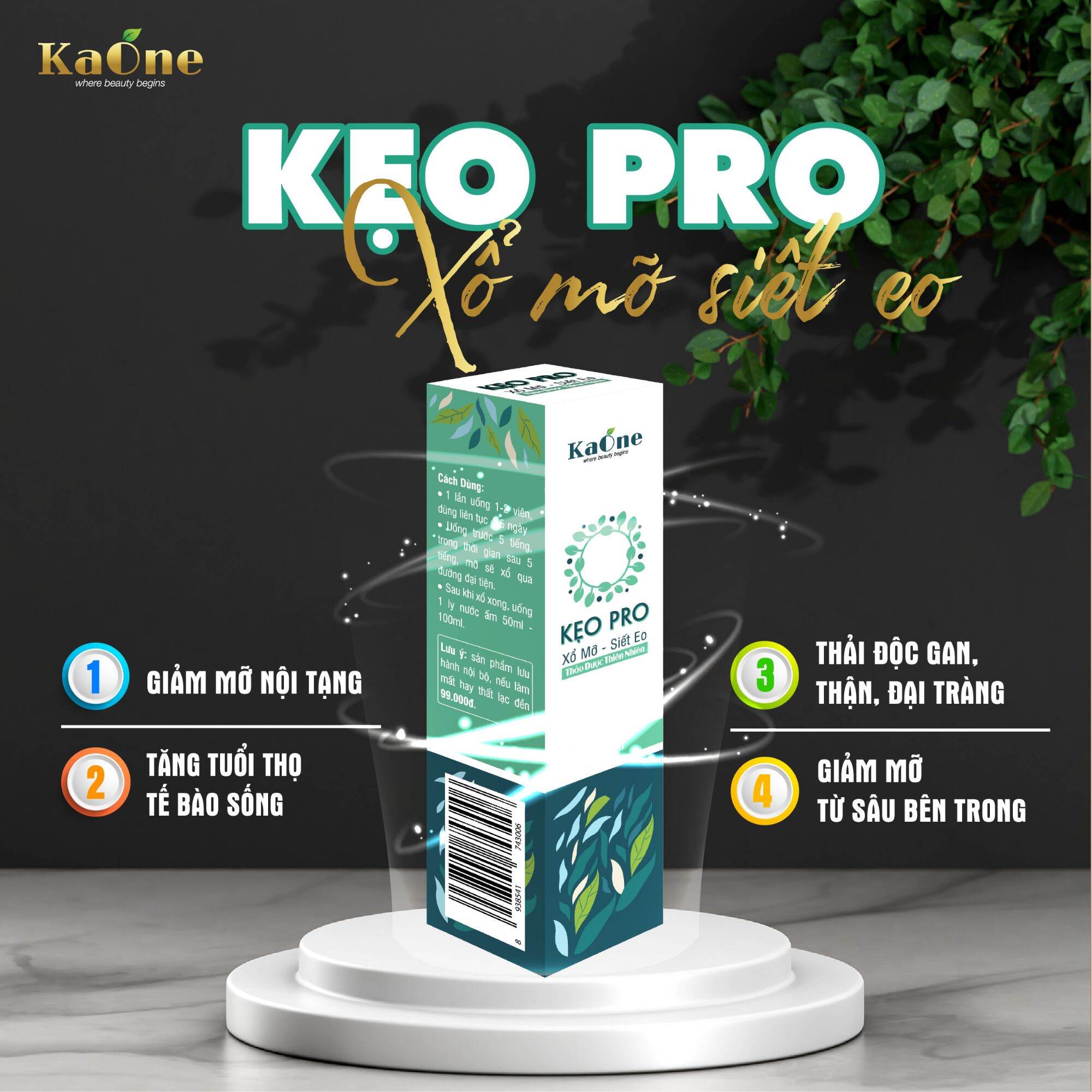 KẸO PRO SIẾT EO XỔ MỠ