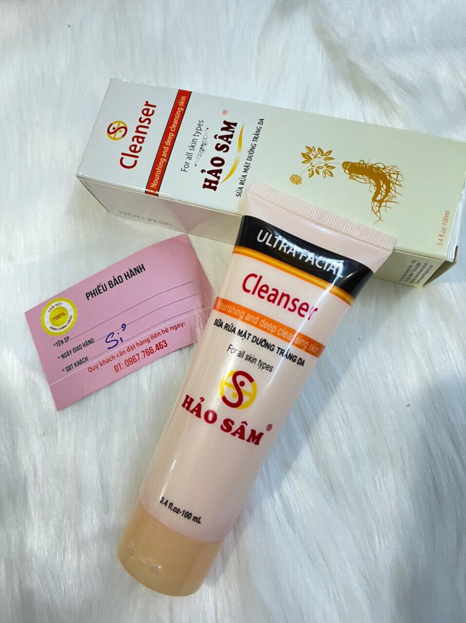 Sữa rửa mặt hảo sâm