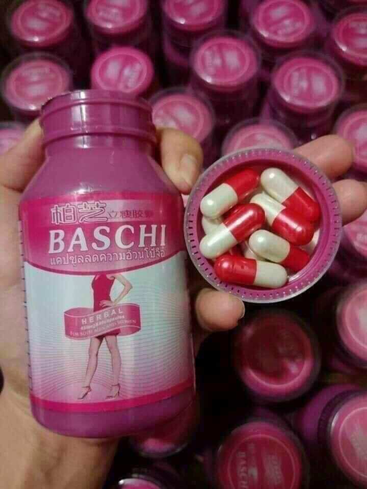 Giảm cân baschi hồng thái lan 40 viên