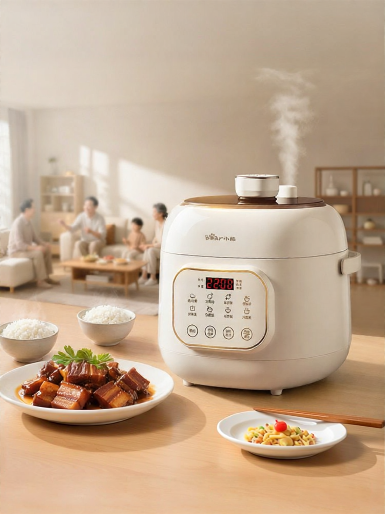 Bear | Nồi Cơm Điện Áp Suất Nấu Nhanh