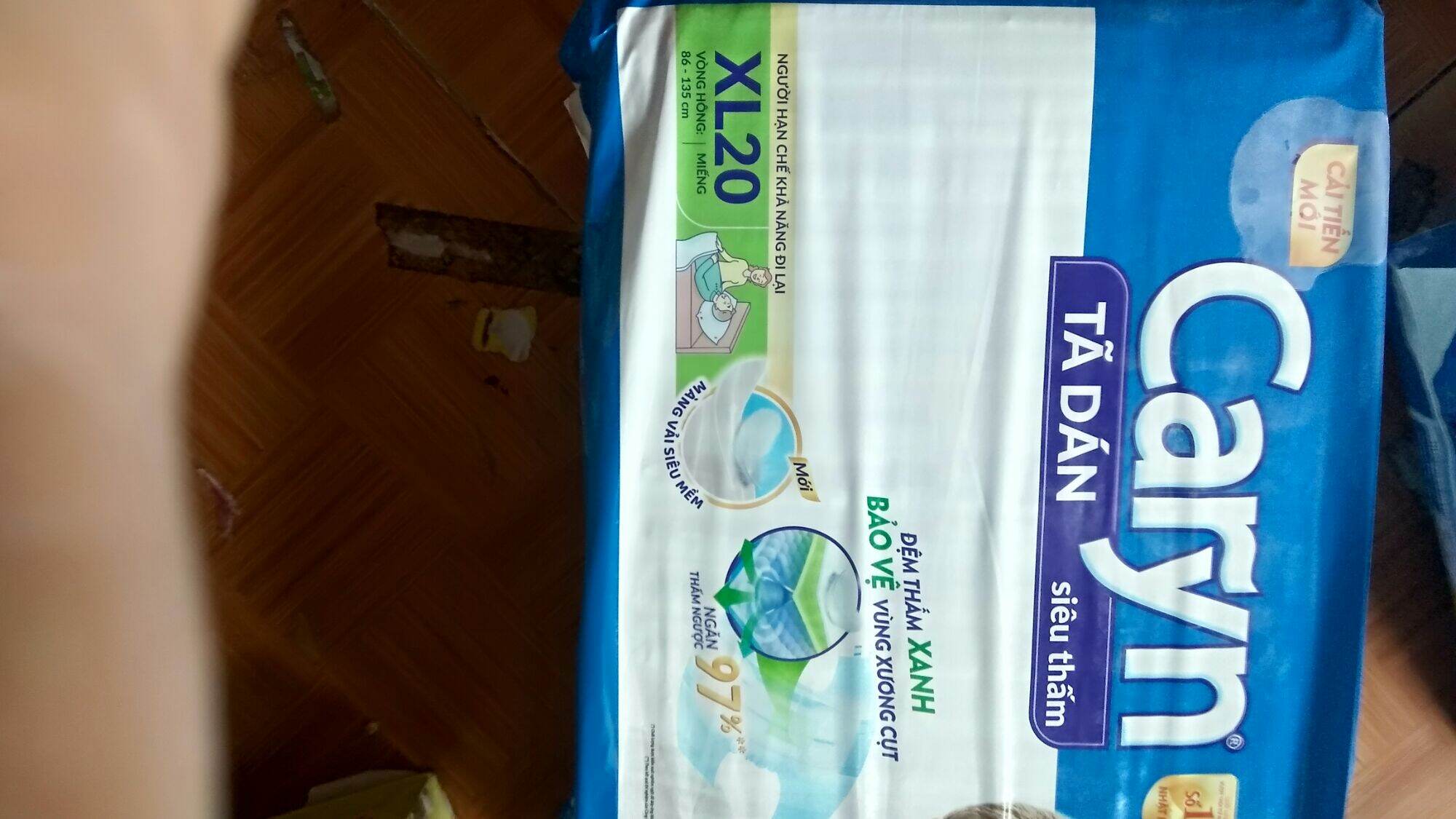 TÃ DÁN CARYN XL 20 MIẾNG