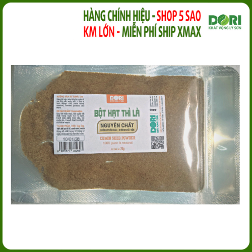 Bột hạt thì là nguyên chất - dori thơm 10g 25g 70g 500g