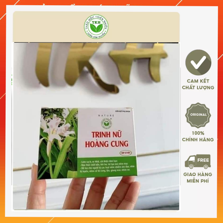 Viên đặt phụ khoa Trinh nữ hoàng cung Trần Kim Huyền