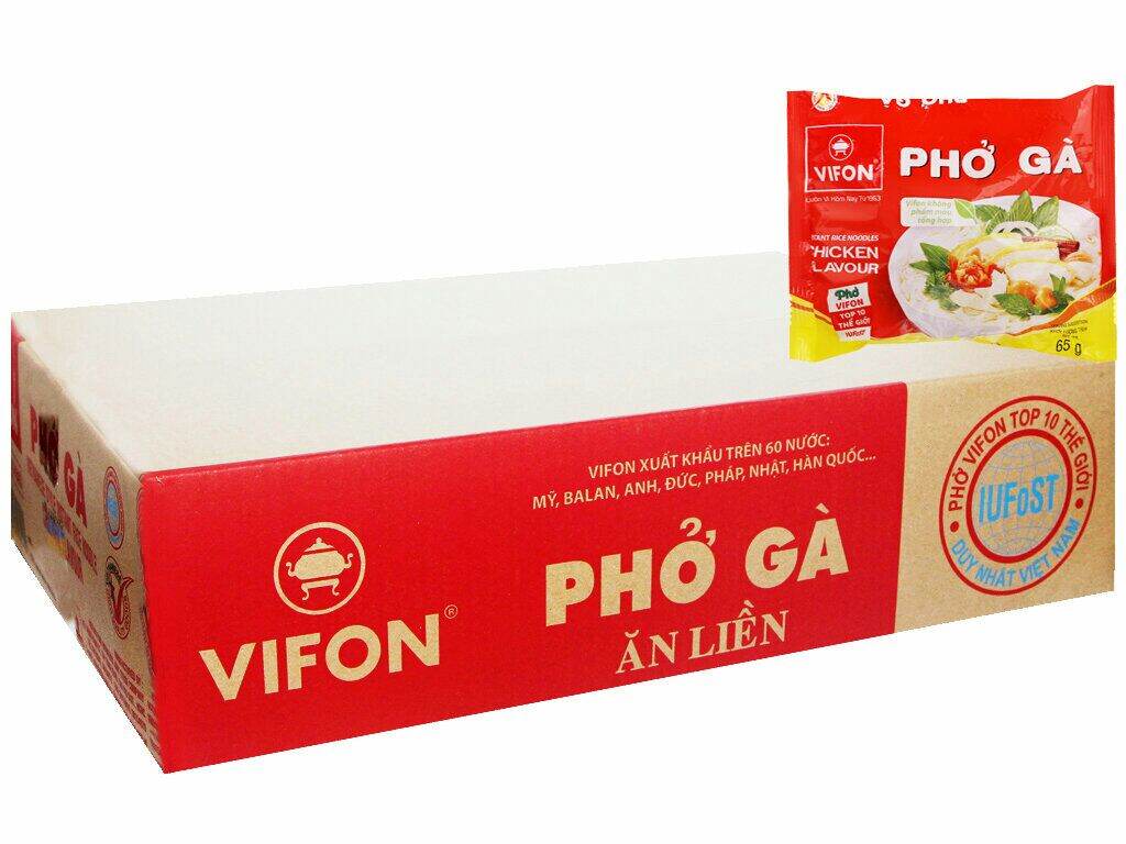 Thùng phở gà vifon 30 gói x 65g