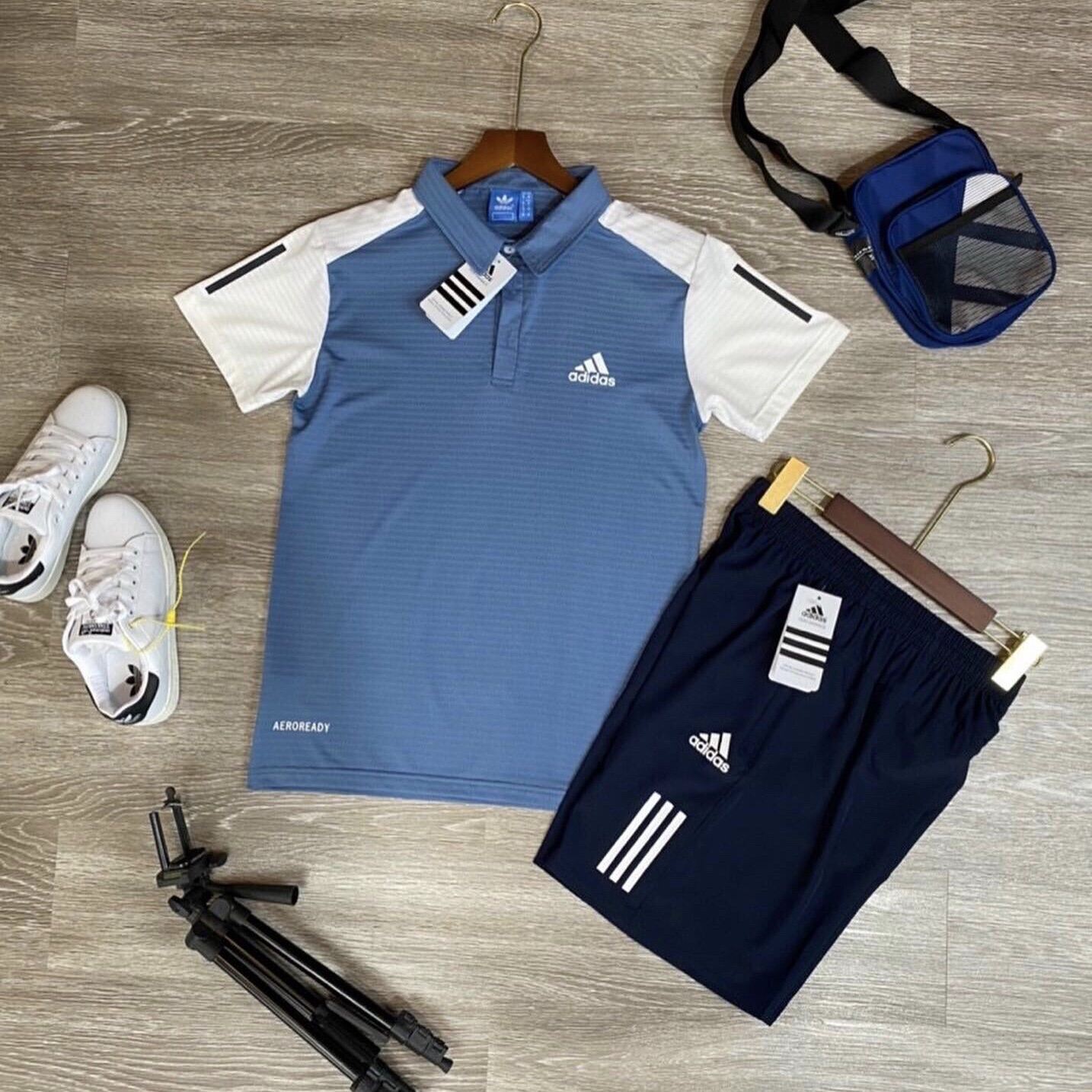 Bộ Quần Áo Mùa Hè, Bộ Thể Thao Adidas Nam Phối Màu 4 Màu Chất Thông Hơi  Thoáng Mát | Lazada.Vn