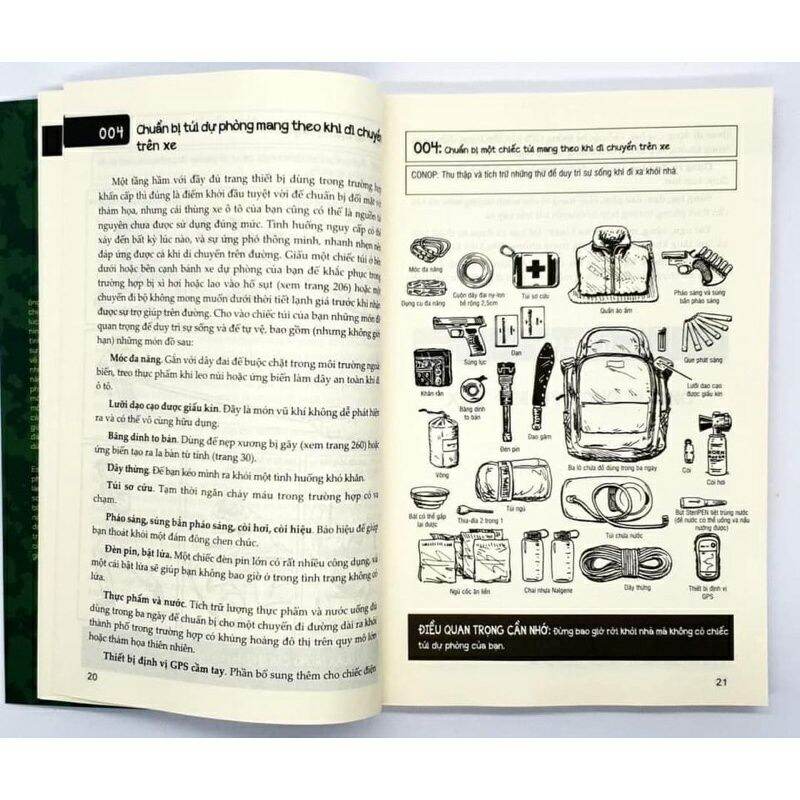 Sách- 100 Kỹ Năng Sinh Tồn