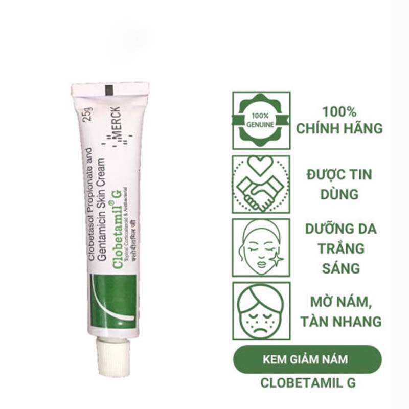 Kem Mờ Nám Da Clobetamil G Thái Lan
