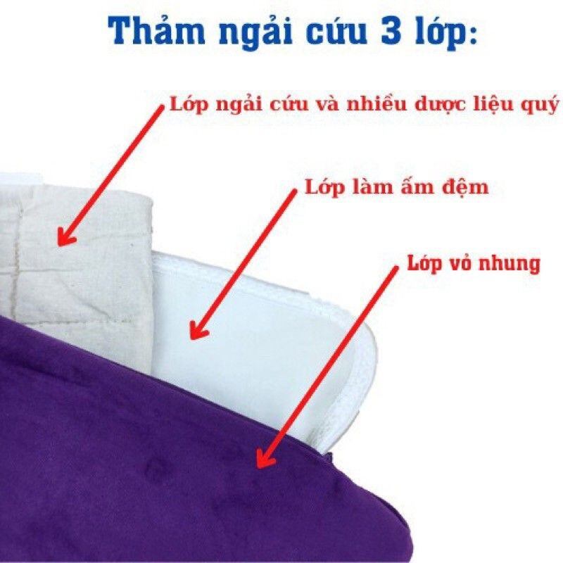Thảm ngải cứu đông y/ bảo hành 6 tháng(đổi trả miễn phí trong 7 ngày)
