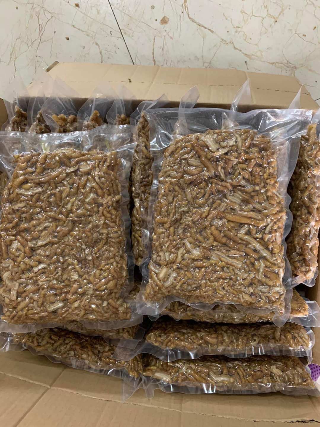 Ba kích tím hàng việt nam, đủ 1kg , làm sạch hút chân không