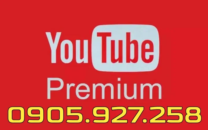 Youtube Premium 12T / 270k đăng ký theo gmail khách hàng