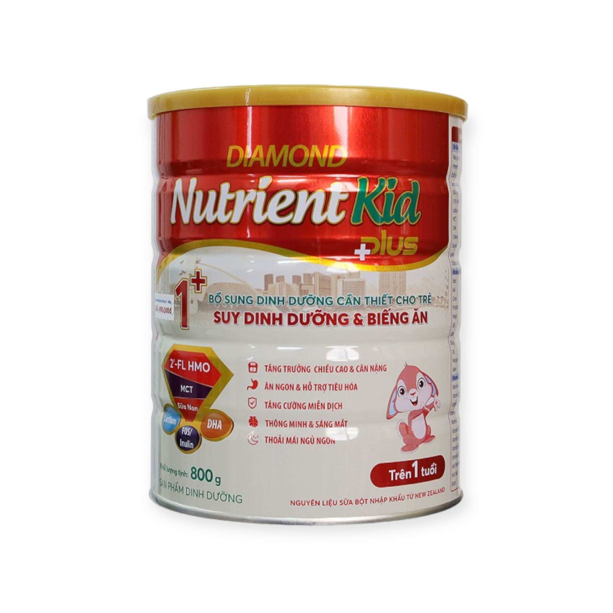 (DATE MỚI)Sữa bột Nutrient Kid số 0+, 1+. Lon 800g