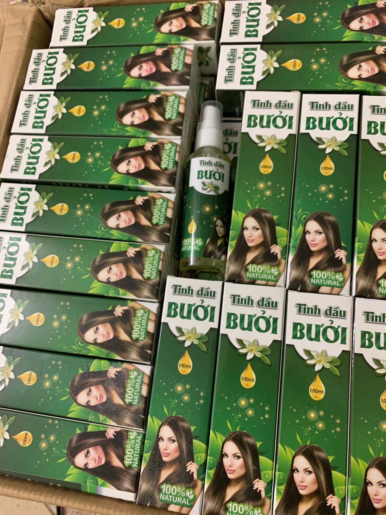 Tinh dầu bưởi chống rụng tóc lọ 100ml