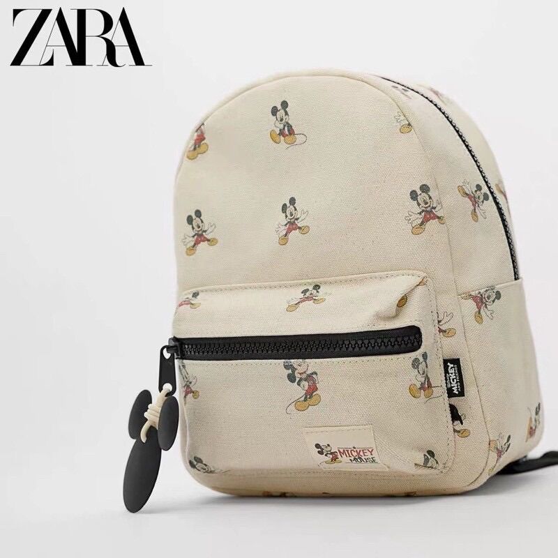 Balo zara mickey cho bé (kèm nơ) có sẵn ,chất mềm,siêu nhẹ