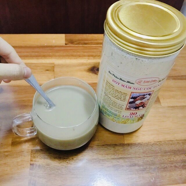 [HCM]BỘT MẦM NGŨ CỐC LỢI SỮA 20 HẠT (HANDMADE) HŨ 500G