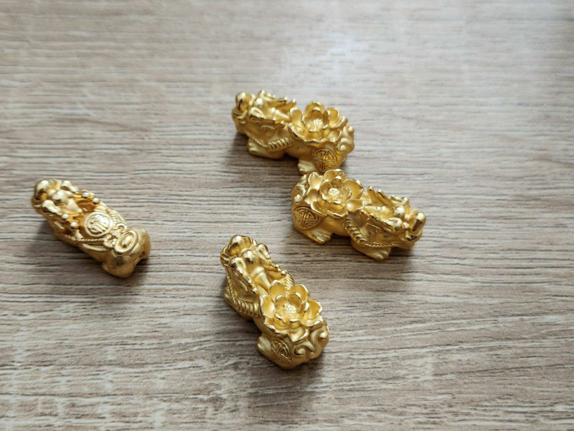 Tỳ Hưu Bạc mạ vàng