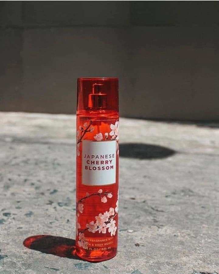 Xịt thơm Bath & Body Works Japanese Cherry Blossom Fine Fragrance Mist Bbw 236ml