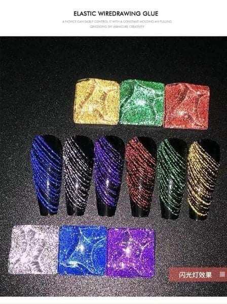 Gel nhện nhũ flash siêu đẹp 😘