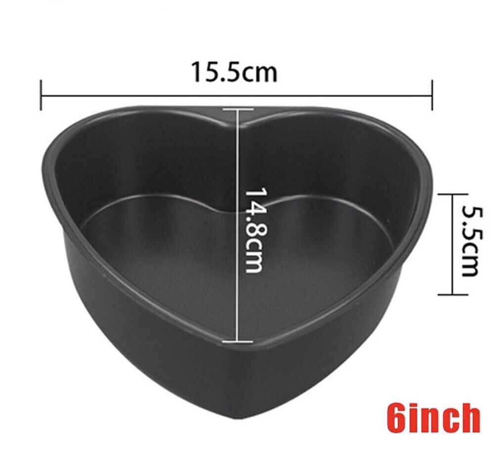 Khuôn trái tim đúc 11cm (4inch)