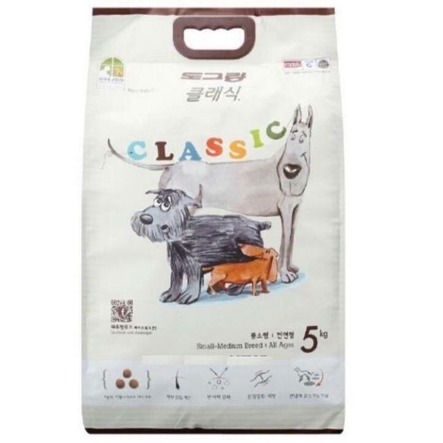 Thức ăn cho chó Classic dog cho chó mọi lứa tuổi gói triết 1kg