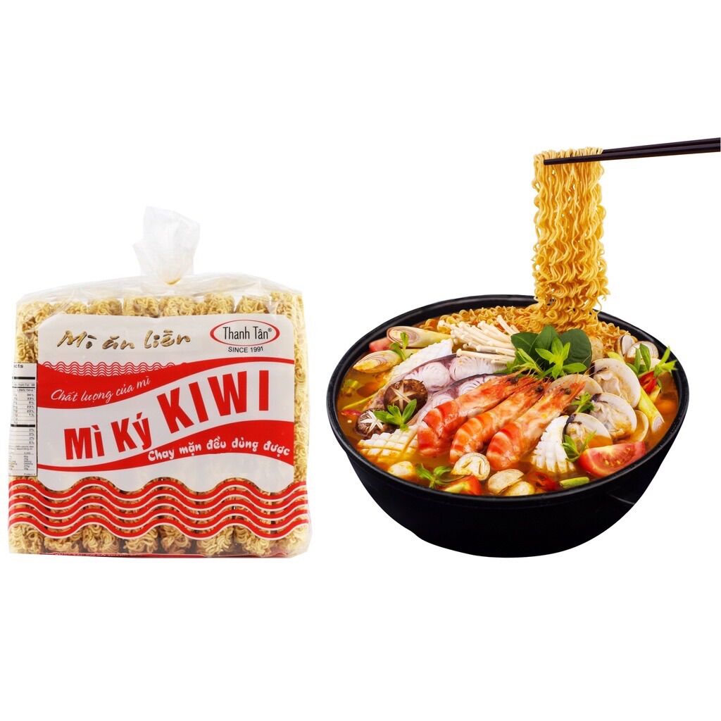Túi mì ký Kiwi Thanh Tân 900gr (1 túi/16 gói)