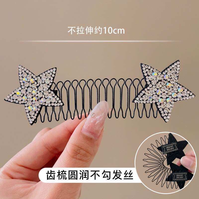 Xước tóc con hình ngôi sao đính đá