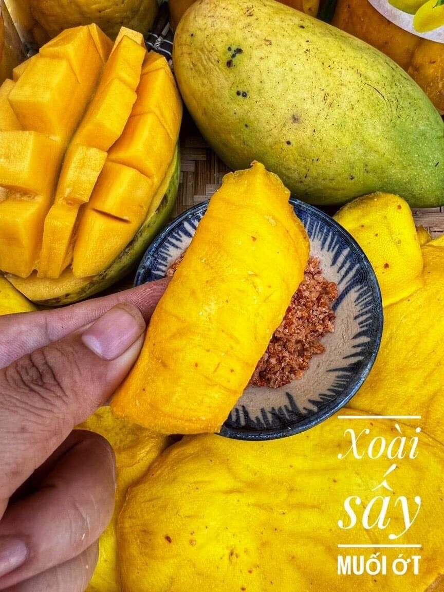 🥭🥭 XOÀI SẤY MUỐI ỚT ( xoài sấy cay )