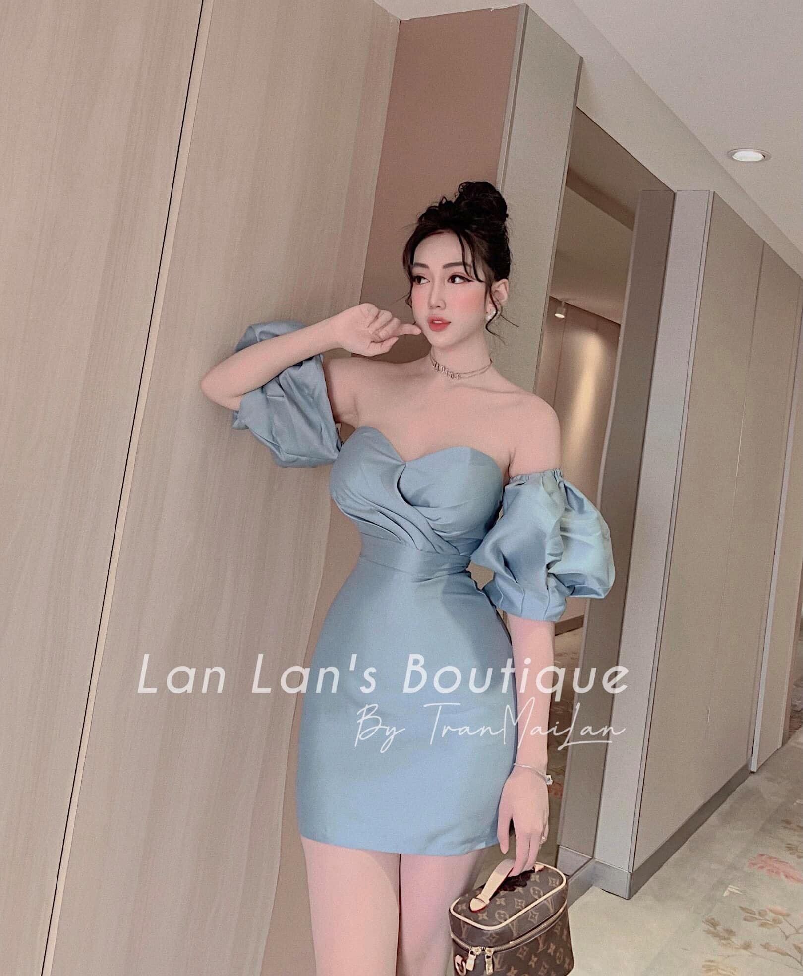 ĐẦM TRỄ VAI CHO NỮ DỰ TIỆC CAO CẤP