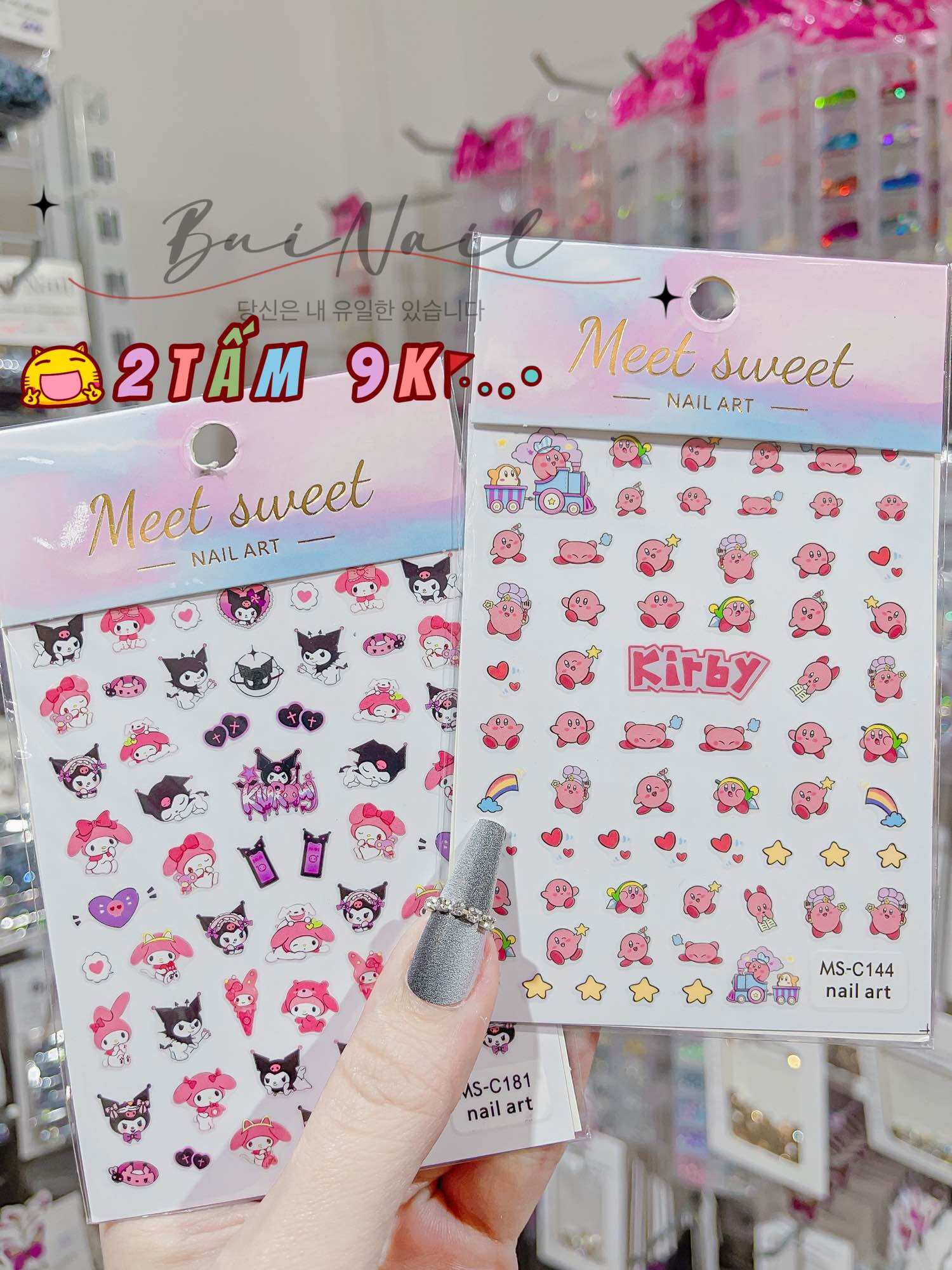 STIKER DÁN 2 TẤM/10k
