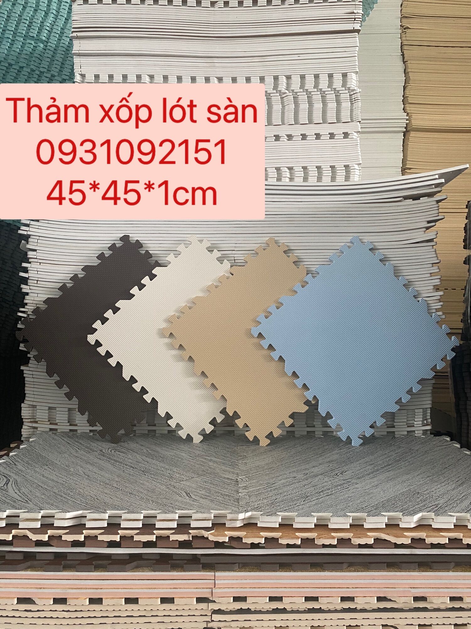 Thảm xốp lót sàn 451cm