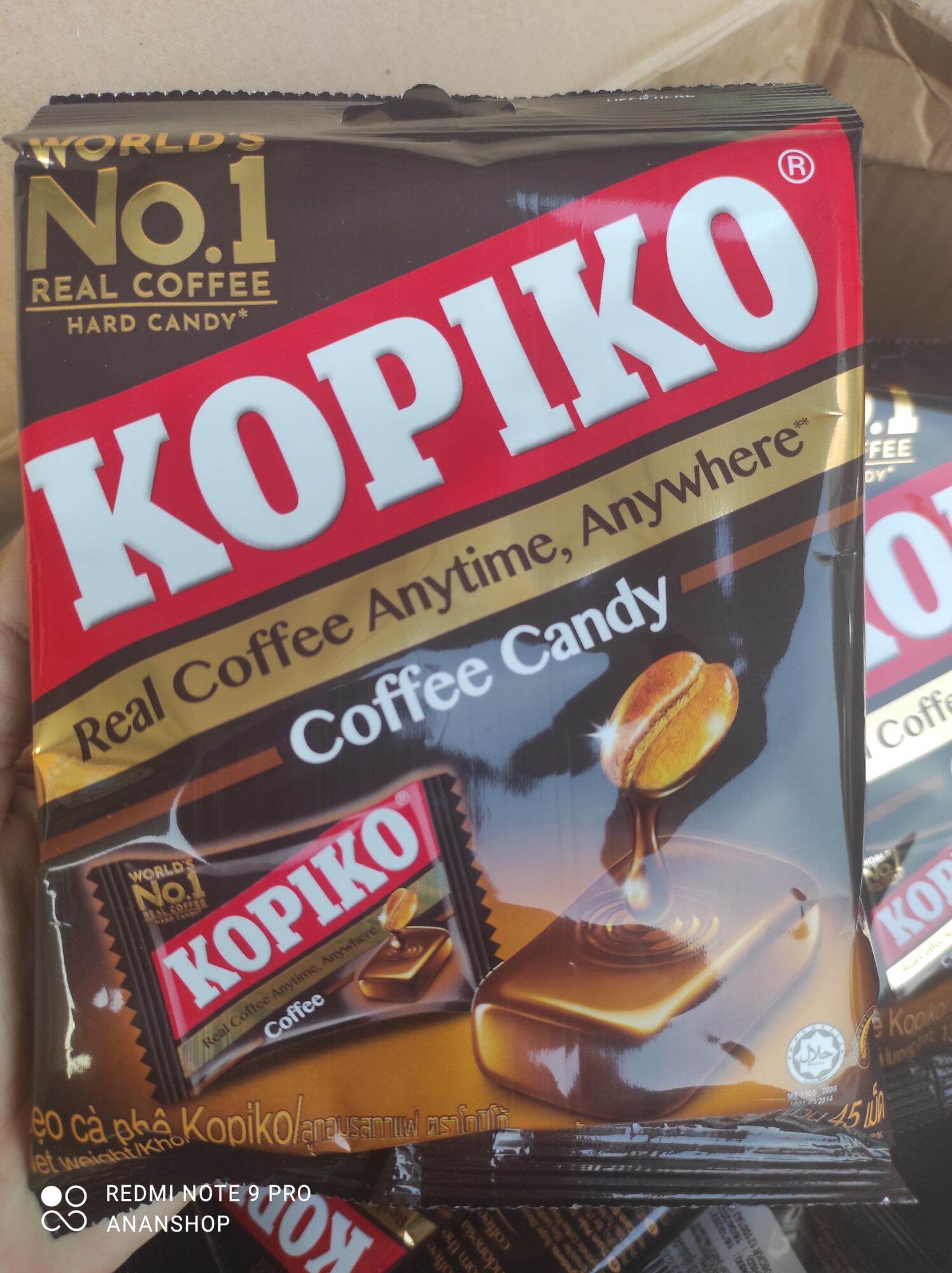 Kẹo cà phê Kopiko gói 135g (45 viên x 3g)