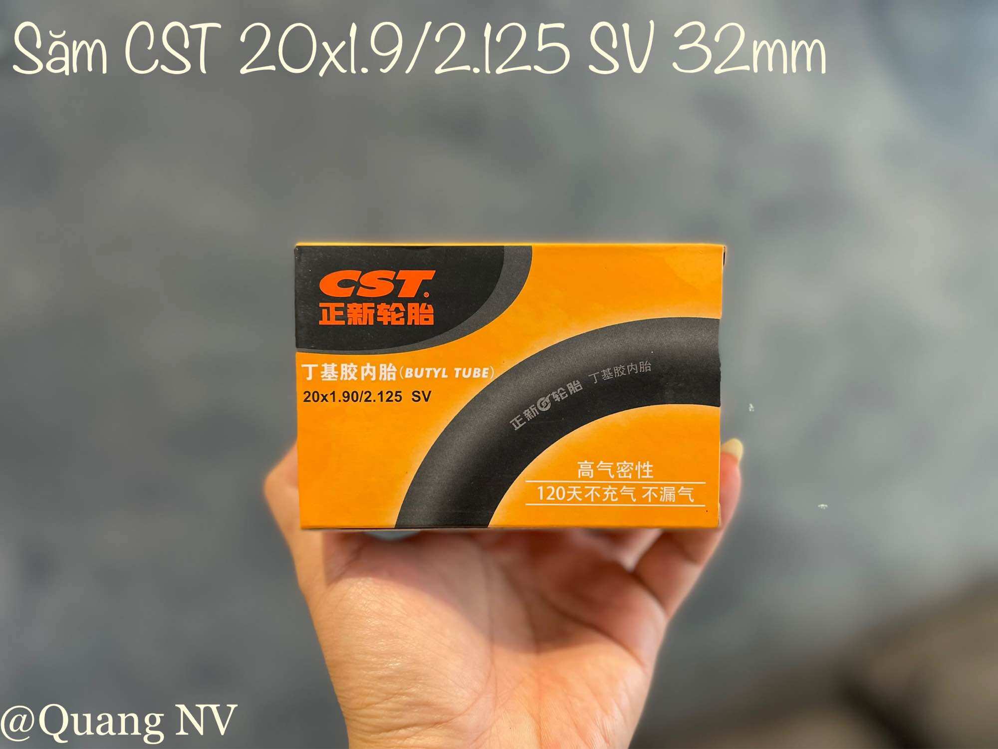 Săm xe đạp cst 20x1.9/2.125 sv 32mm