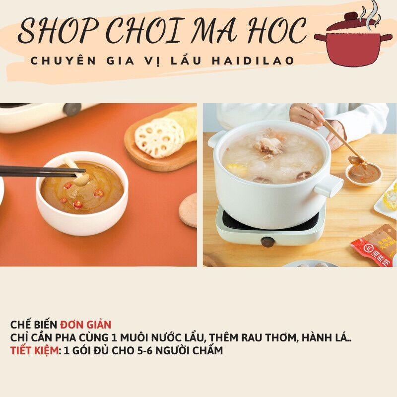 Sốt chấm lẩu Hải Đế Lao Haidilao (Vị cay thơm)