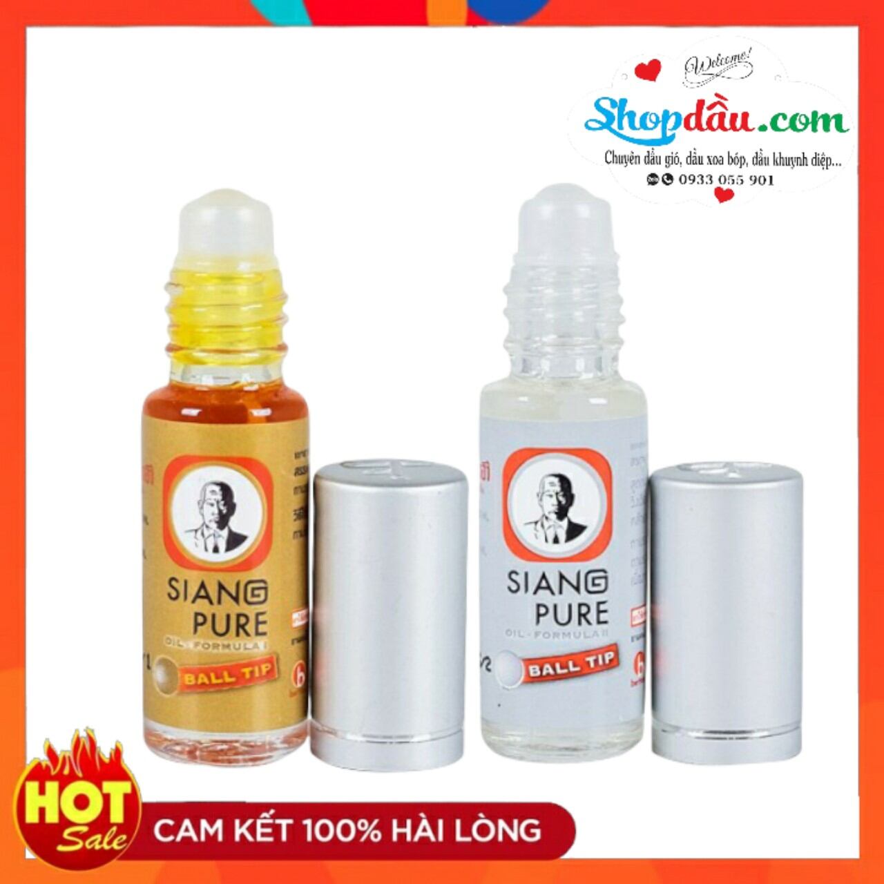 [HCM]Dầu gió siang pure dạng lăn