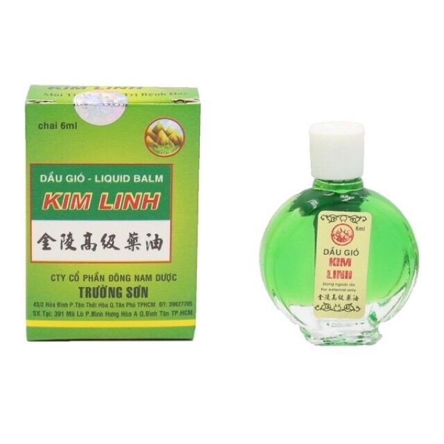 Dầu gió kim linh ( chai 6ml)