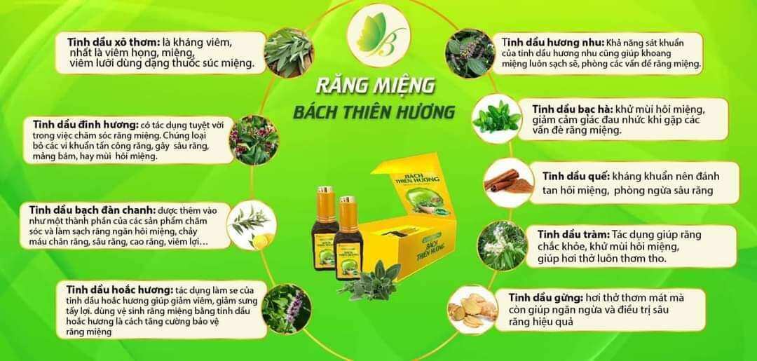 Tinh dầu răng miệng Bách Thiên Hương
