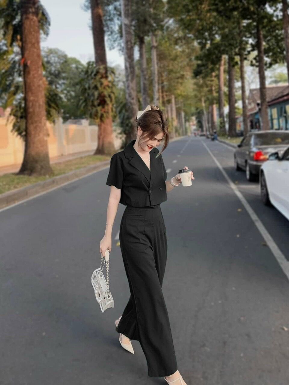 (SHOP BIGSIZE NỮ 50KG ĐẾN 90KG) set áo vest ngắn quần dài