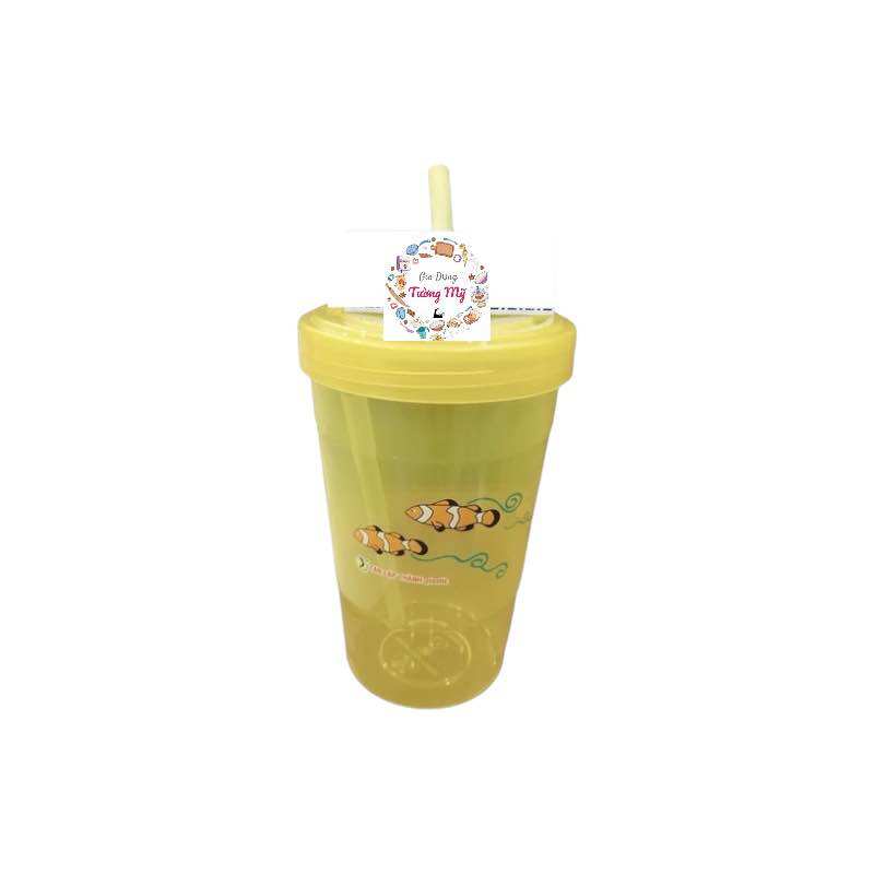 Combo 2 Ly Nước Ống Hút Đủ Size