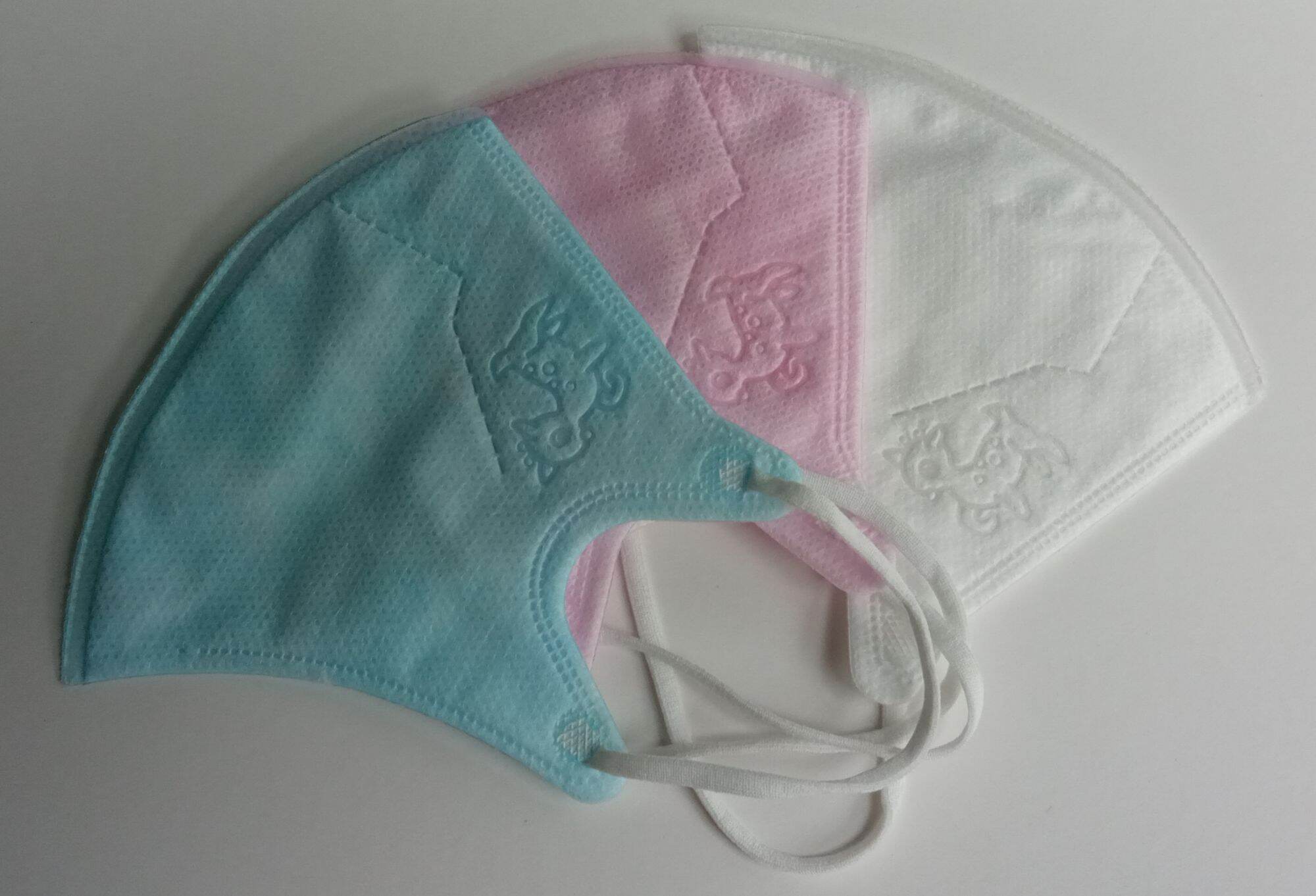 Khẩu trang 3D trẻ em Pkeiyo (hộp 10cái)