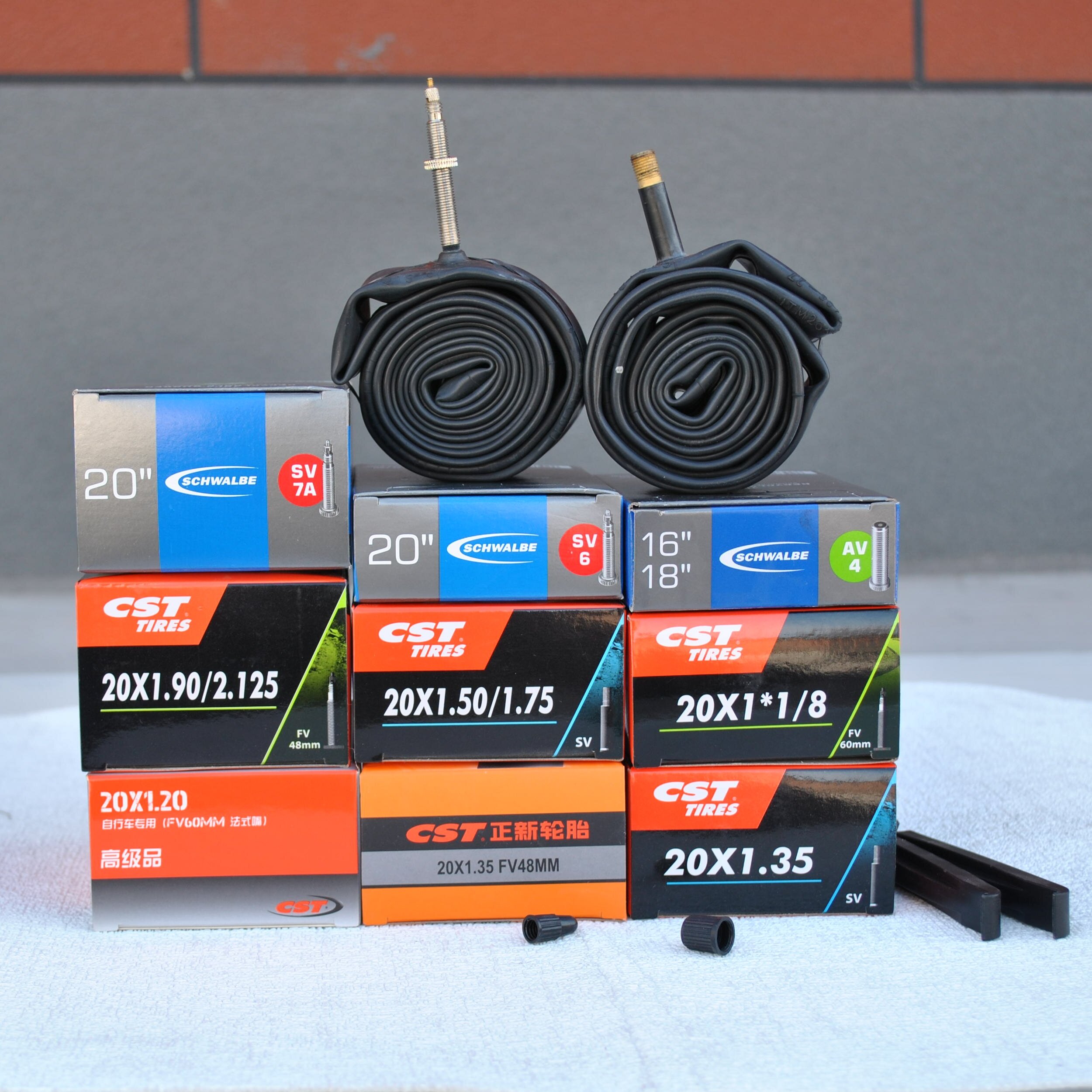 Cst Mới 20*1.35 (1.5/1.75) Có Thể Gập Lại Mini Ống Lốp Xe Đạp Chất Lượng Cao Phụ Kiện Xe Đạp Đa Năng Và Bền Đẹp