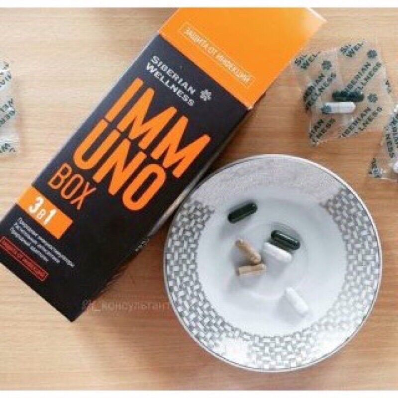 Immuno box siberian, tăng cường đề kháng