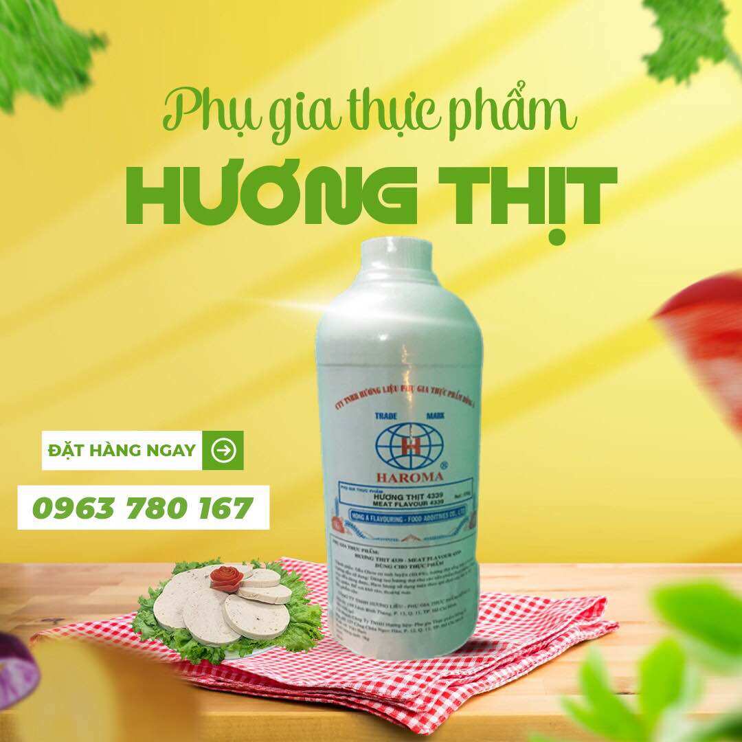 Hương thịt- dùng trong thực phẩm tạo hương thịt cho thực phẩm