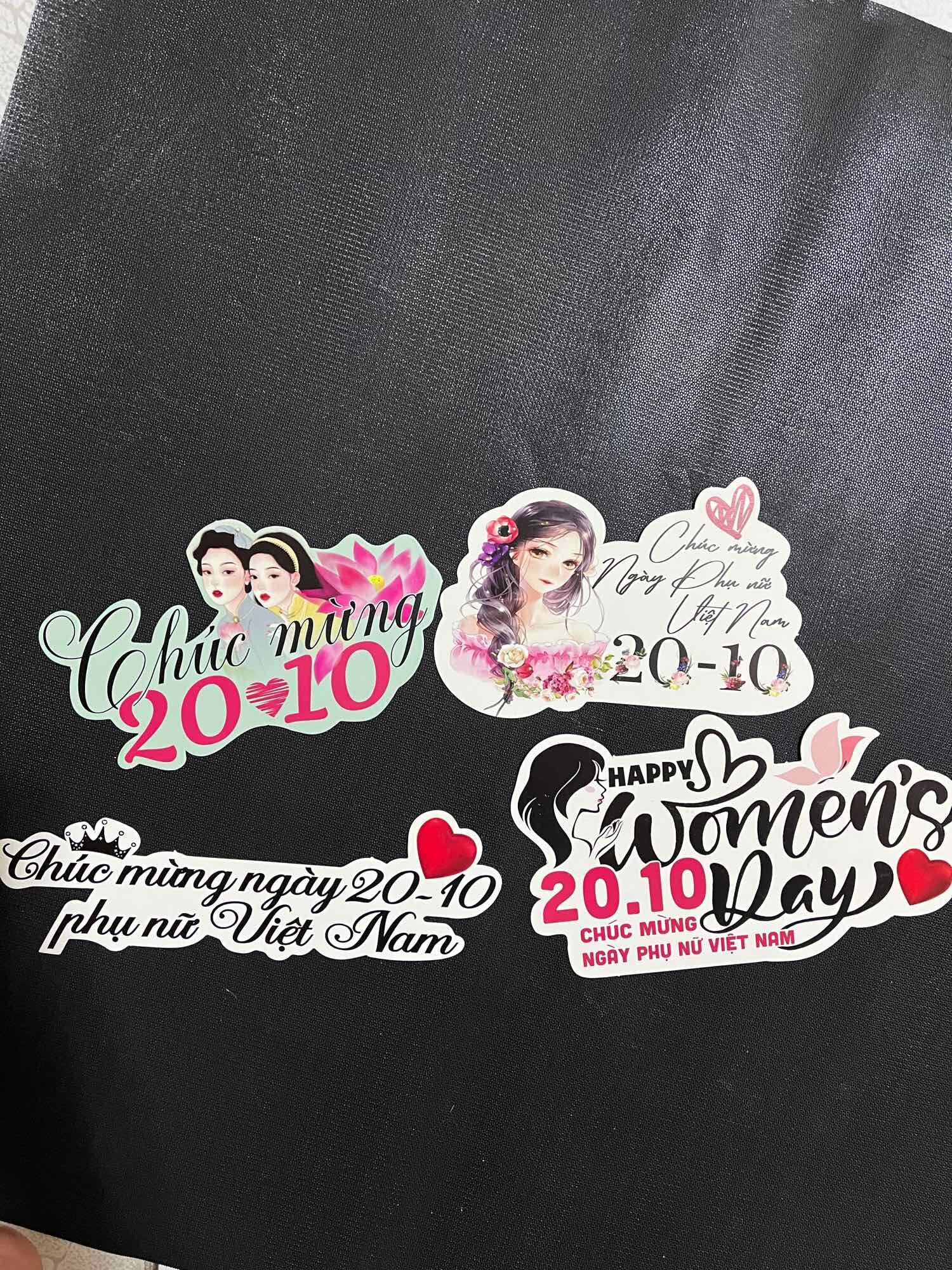 Sét 10 cái Baner chúc mừng 20/11 và 20/10