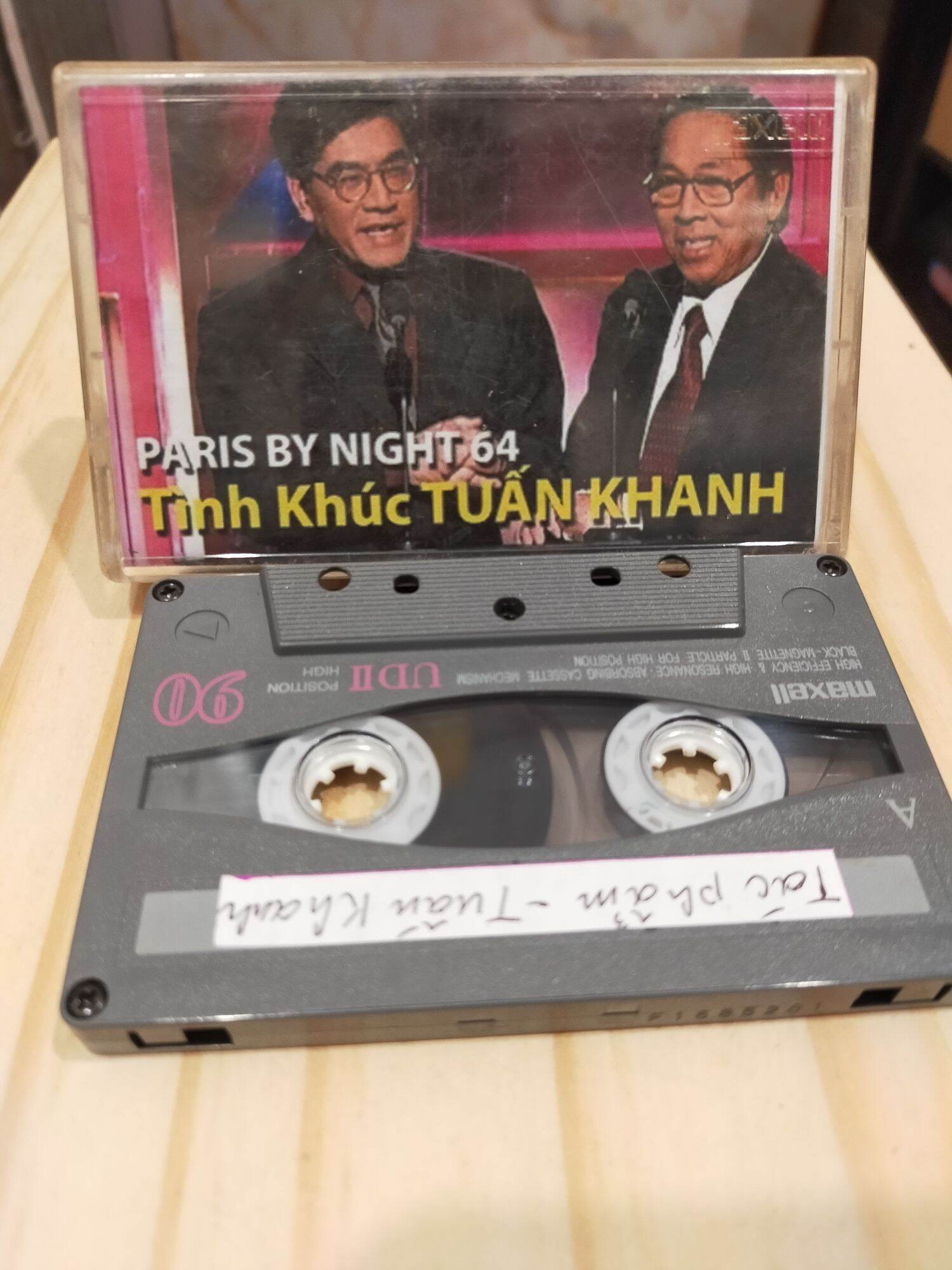 1 băng cassette maxell UD 2 tình khúc Tuấn Khanh( lưu ý: đây là băng cũ