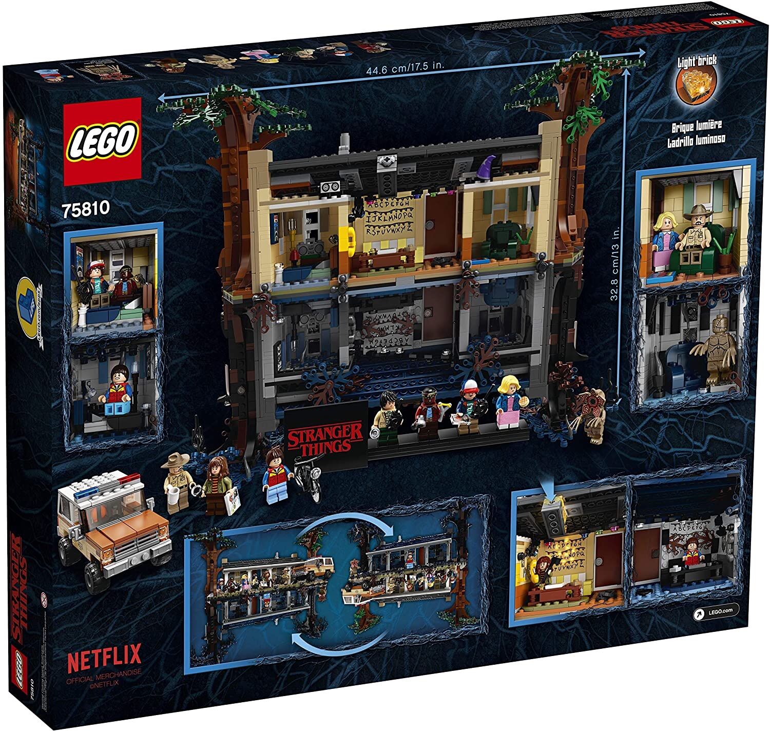 [HAPPY BRICKS] LEGO  STRANGER THINGS - 75810 - THẾ GIỚI ĐẢO NGƯỢC