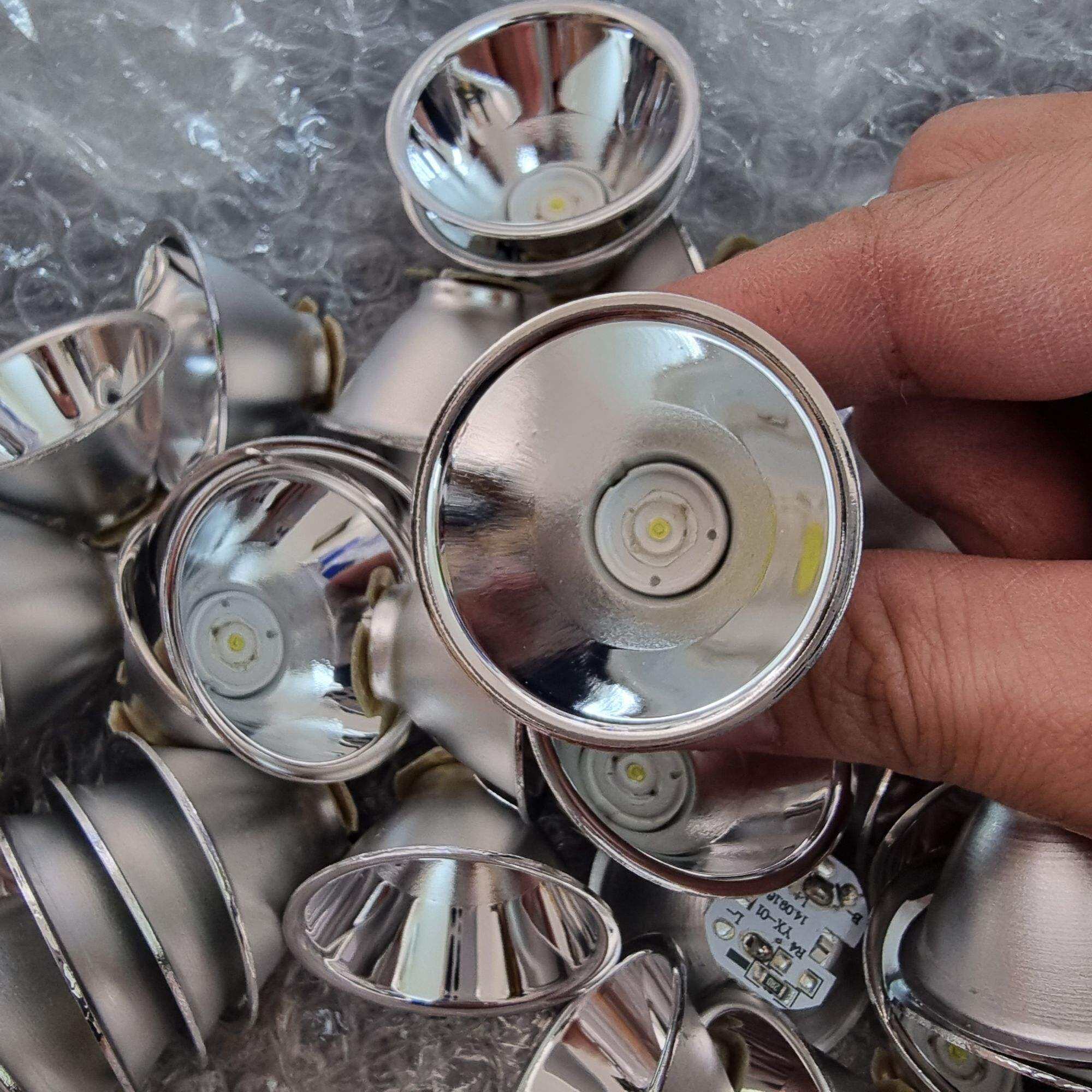 chóa đèn pin 3v - 3.7v 1w ánh sáng trắng (  4cm )