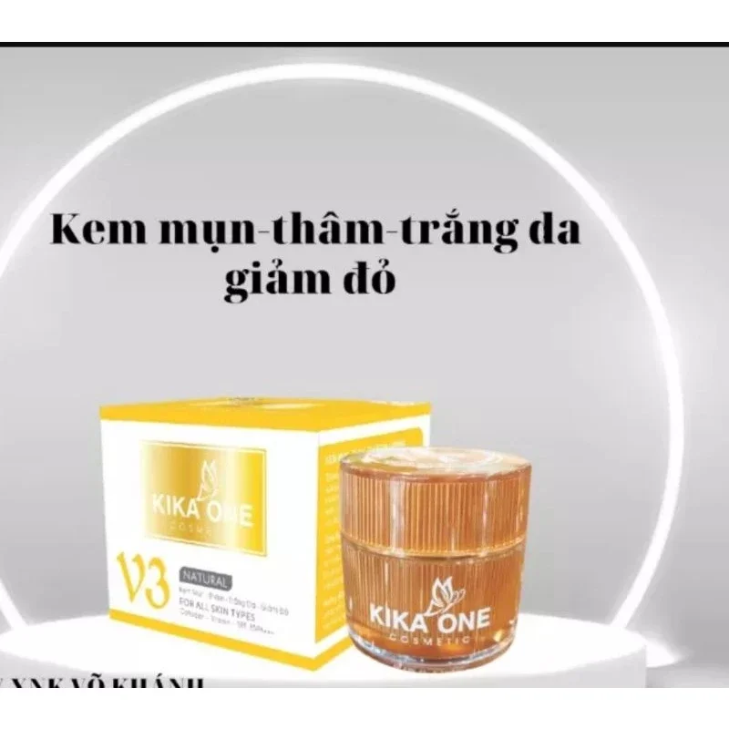 KEM KIKA ONE MỤN - THÂM - TRẮNG DA - GIẢM ĐỎ 16G