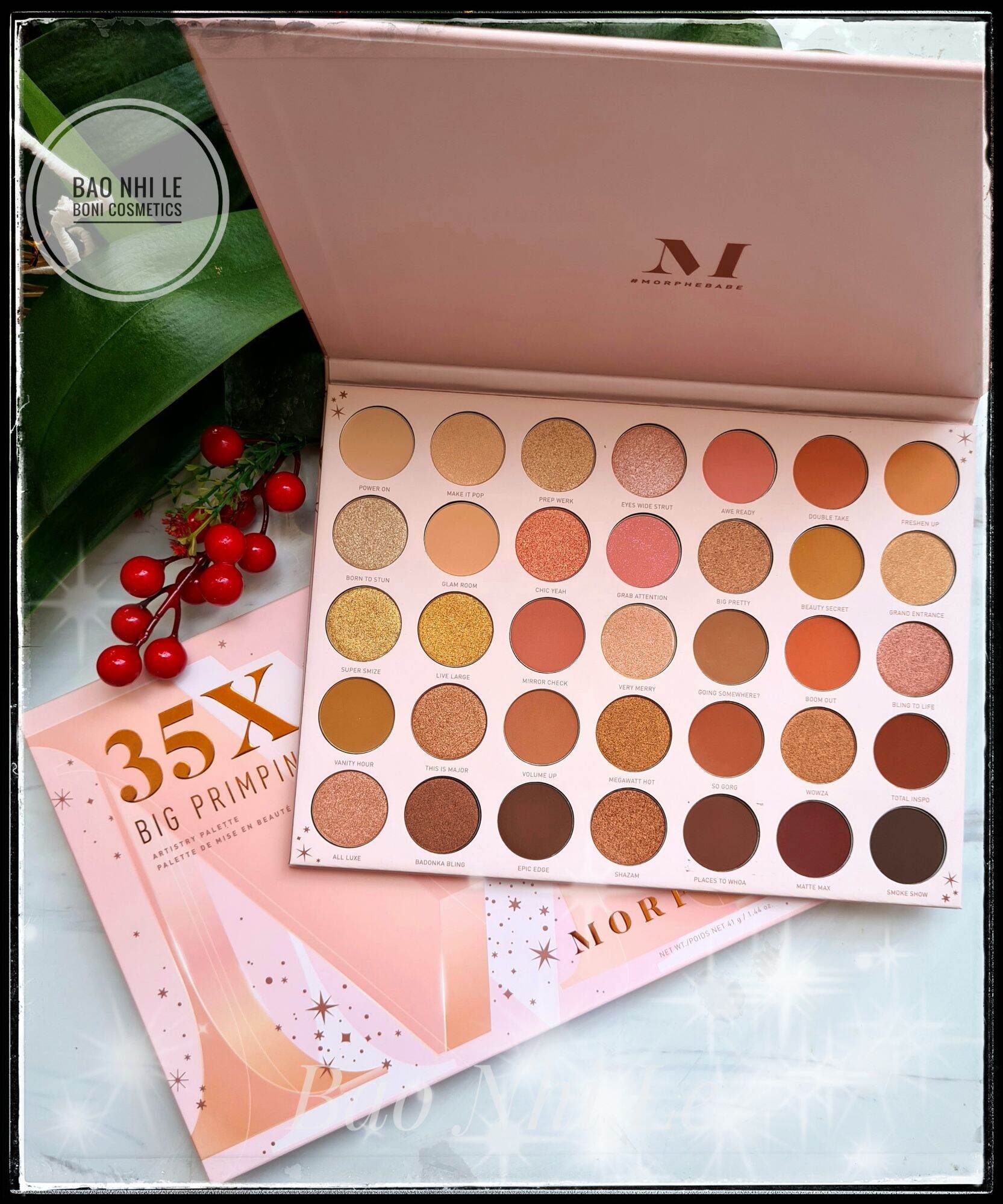 Bảng phấn mắt Morphe 35X