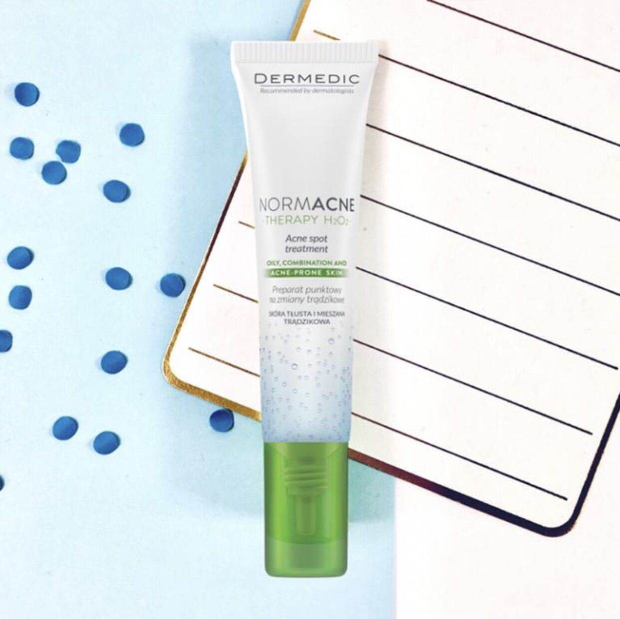 [FREESHIP]Kem chấm mụn Dermedic Normacne Therapy H2O2 ELIA