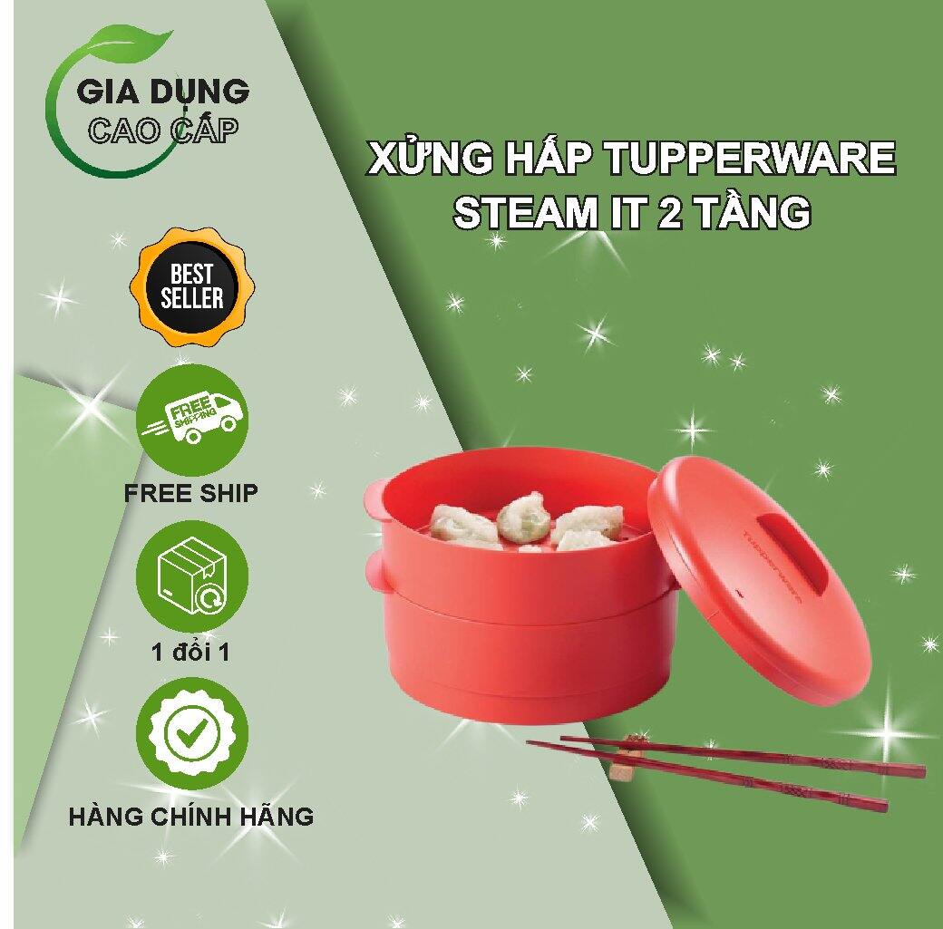 Xửng hấp 2 Tầng Steam It Tupperware